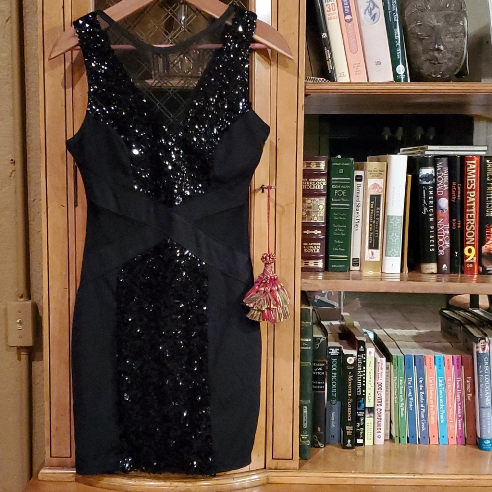 Poof Couture mini dress size M